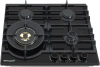 Газовая варочная поверхность Weissgauff HGG 6441 BG Brass черный