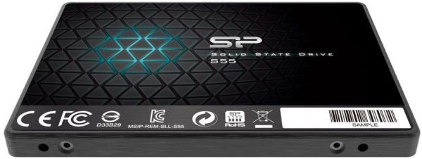 Накопитель SSD Silicon Power SATA III 240Gb SP240GBSS3S55S25 Slim S55 2.5"