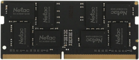 Память DDR4 16Gb 2666MHz Netac NTBSD4N26SP-16 Basic RTL PC4-21300 CL19 SO-DIMM 260-pin 1.2В single rank Ret