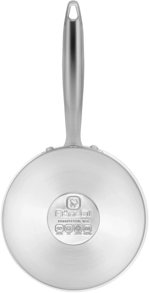 Ковш Rondell Ajour RDS-1052 1.5л. d=16см (с крышкой) стальной