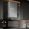 Вытяжка каминная Weissgauff Box 40 PB нержавеющая сталь управление: кнопочное (1 мотор)