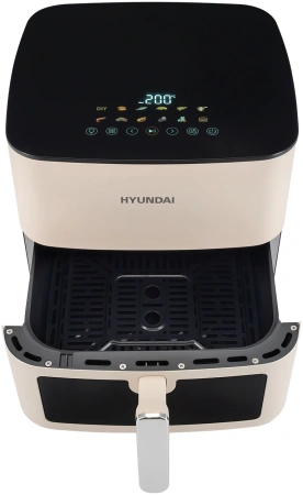 Аэрогриль Hyundai HYF-9086 2000Вт сливочный/черный