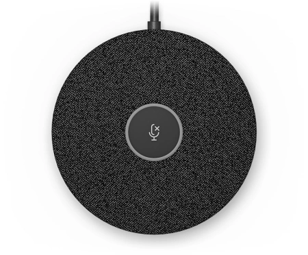 Микрофон проводной Logitech Mic Pod Black 2.95м черный