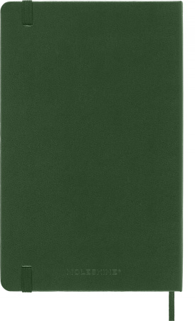 Блокнот Moleskine CLASSIC QP060K15 Large 130х210мм 240стр. линейка твердая обложка зеленый