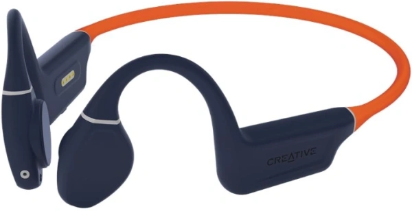 Гарнитура накладные Creative Outlier Free Plus оранжевый/синий беспроводные bluetooth шейный обод (51EF1081AA002)