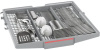 Посудомоечная машина встраив. Bosch SMV6EMX75Q 2400Вт полноразмерная