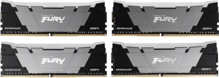 Память DDR4 4x8GB 3200MHz Kingston KF432C16RB2AK4/32 Fury Renegade RGB RTL Gaming PC4-25600 CL16 DIM