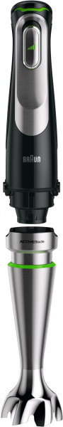 Блендер погружной Braun MQ9195XLI 1200Вт черный