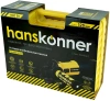 Углошлифовальная машина Hanskonner HAG9012TES 1100Вт 11000об/мин рез.шпин.:M22.2 d=125мм жестк.кейс