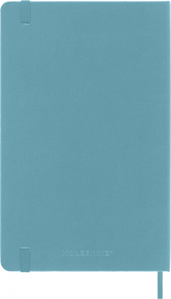 Блокнот Moleskine CLASSIC QP060B35 Large 130х210мм 240стр. линейка твердая обложка голубой