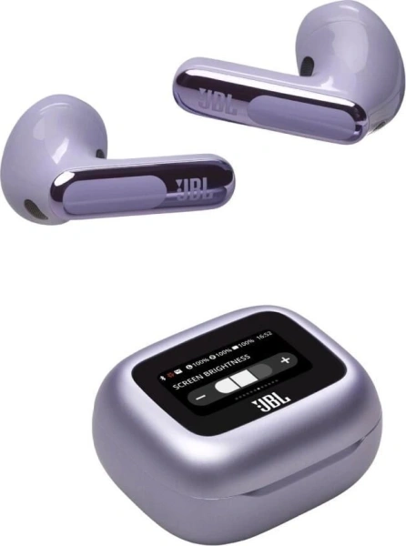 Гарнитура вкладыши JBL Live Flex 3 пурпурный беспроводные bluetooth в ушной раковине (JBLLIVEFLEX3PUR)