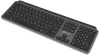 Клавиатура Оклик K859W черный/серый USB беспроводная slim Multimedia (2002136)