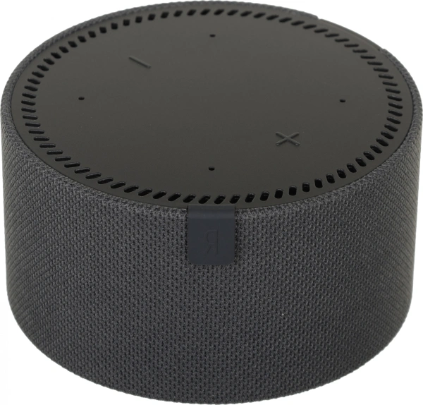 Умная колонка Yandex Станция Мини с часами Алиса черный 10W 1.0 BT 10м (YNDX-00020K)