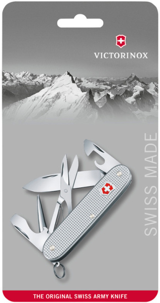 Нож перочинный Victorinox Pioneer X (0.8231.26) 93мм 9функц. серебристый карт.коробка