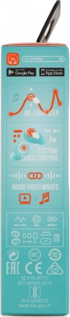 Гарнитура вкладыши JBL Wave Buds мятный беспроводные bluetooth (JBLWBUDSMIT)