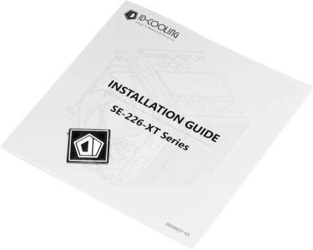 Устройство охлаждения(кулер) ID-Cooling SE-226-XT Soc-AM5/AM4/1151/1200/2066/1700 черный 4-pin 15-35dB Al+Cu 250W 1300gr Ret (SE-226-XT BLACK)