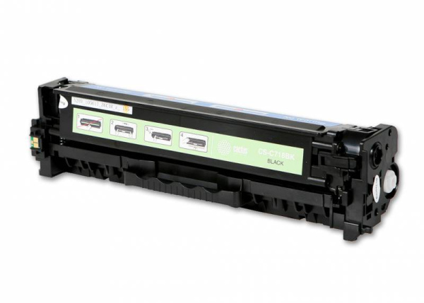 Картридж лазерный Cactus CS-C718BK 718 BK черный (3400стр.) для Canon MF8330i/MF8330/MF8350/LBP7200