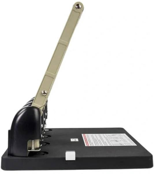 Дырокол Kw-Trio Heavy Duty 954 макс.:150лист. металл/пластик черный отв.:4 с линейкой