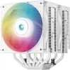 Устройство охлаждения(кулер) Deepcool AG620 Digital Wh ARGB Soc-AM5/AM4/1151/1200/2066/1700 4-pin 29