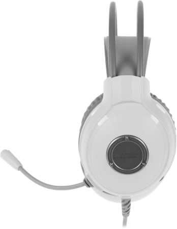 Наушники с микрофоном A4Tech Fstyler FH300U белый 2м мониторные USB оголовье (FH300U WHITE)