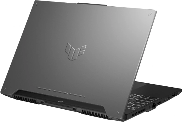Ноутбук Asus TUF Gaming F15 FX507VV-LP186 Core i7 13620H 16Gb SSD512Gb NVIDIA GeForce RTX4060 8Gb 15.6" IPS FHD (1920x1080) noOS grey WiFi BT Cam (90NR0BV7-M00PA0)
