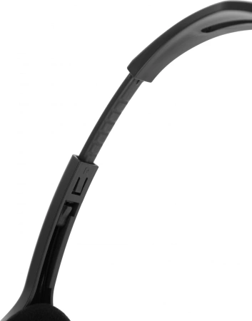 Наушники с микрофоном Logitech H110 темно-серый 1.8м накладные оголовье (981-000472)