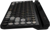 Клавиатура A4Tech Fstyler FBK30 черный/серый USB беспроводная BT/Radio slim Multimedia (FBK30 BLACKCURRANT)