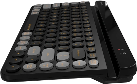 Клавиатура A4Tech Fstyler FBK30 черный/серый USB беспроводная BT/Radio slim Multimedia (FBK30 BLACKCURRANT)