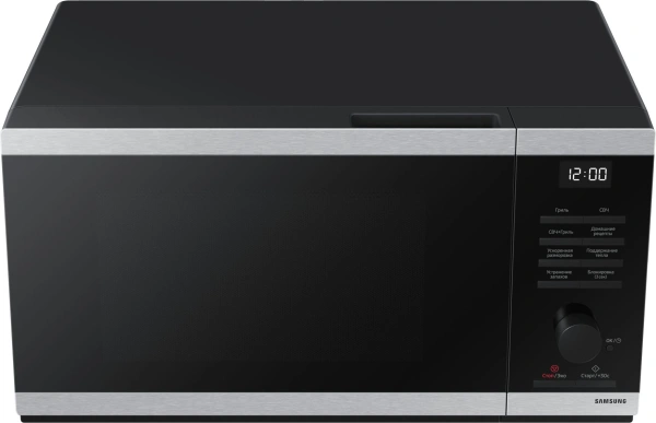 Микроволновая Печь Samsung MG23DG4524ATBW 23л. 800Вт нержавеющая сталь/черный