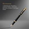 Ручка перьев. Parker Urban Core F309 (CW1931593) Muted Black GT F сталь нержавеющая подар.кор.