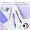 Ручка шариков. Waterman Hemisphere Colour Blocking (2179923) Purple GT M син. черн. подар.кор.
