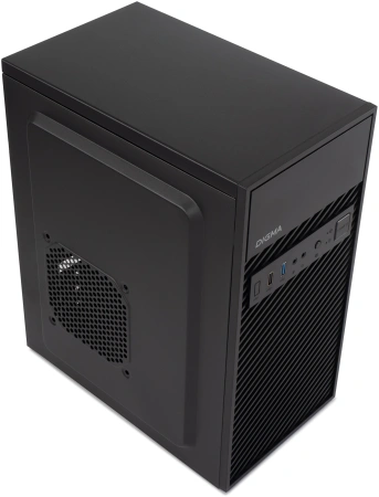 Корпус Digma DCC-MD302 черный без БП ATX 2xUSB2.0 audio