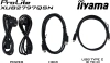 Монитор Iiyama 27" ProLite XUB2797QSN-W1 белый IPS LED 16:9 HDMI M/M матовая HAS Piv 1300:1 250cd 178гр/178гр 2560x1440 100Hz DP Quad HD 2K (1440p) USB 6.1кг