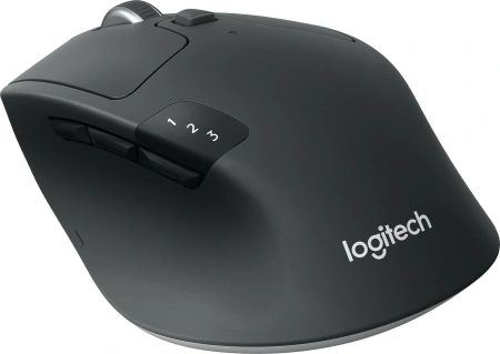 Мышь Logitech M720 Triathlon черный оптическая (1000dpi) беспроводная BT/Radio USB