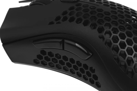 Мышь Defender Warlock GM-709L черный оптическая 2400dpi беспров. USB 7but (52709)