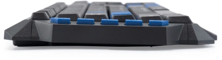 Клавиатура Оклик 750G FROST WAR черный/черный USB Multimedia for gamer
