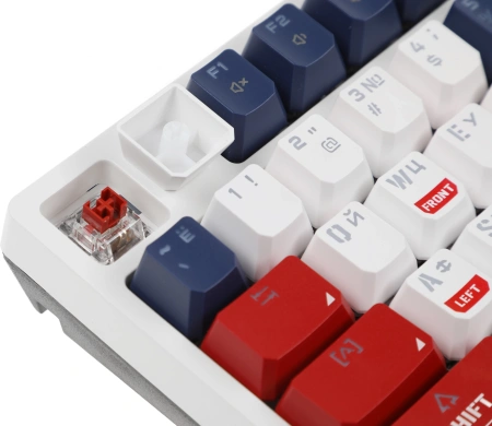 Клавиатура A4Tech Bloody S98 Sports Navy BLMS Plus механическая синий/белый USB for gamer LED (S98 S