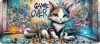 Коврик для мыши Cactus Game Over 900x400x4мм (CS-MP-COR01XXL)