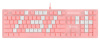 Клавиатура A4Tech Bloody B800 Dual Color механическая розовый/белый USB for gamer LED
