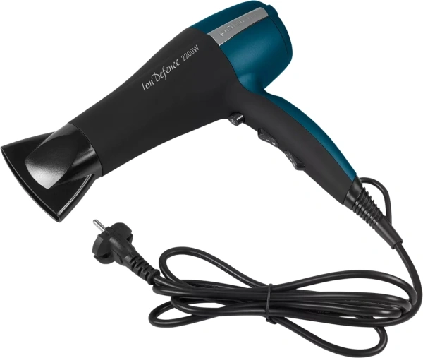Фен Polaris PHD 2245Ti 2200Вт черный/бирюзовый