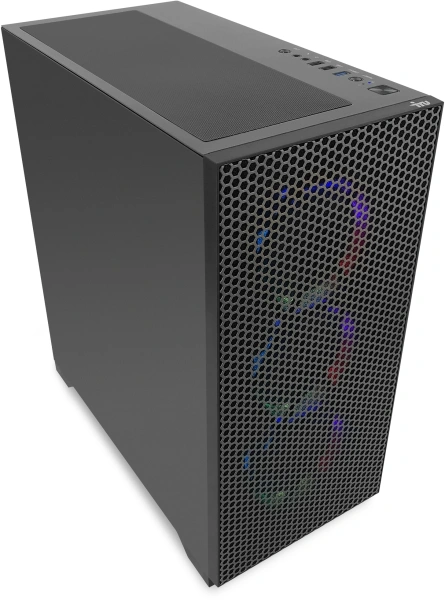 ПК IRU Game 710Z7GP TWR i7 12700F (2.1) 64Gb SSD1Tb RTX4060Ti 8Gb FreeDOS GbitEth 850W черный (2075023)