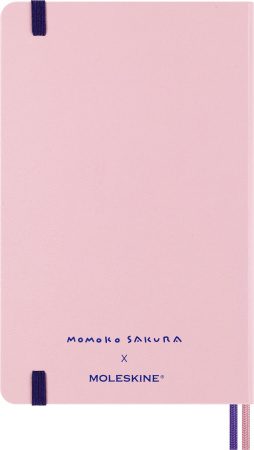 Блокнот Moleskine LE SAKURA Large 130х210мм обложка текстиль 176стр. линейка подар.кор. ассорти Momo