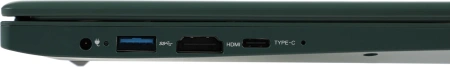 Ноутбук Gateway Ultra Slim 14 Ryzen 5 3500U 8Gb SSD256Gb AMD Radeon Vega 8 14.1" IPS FHD (1920x1080) Windows 11 Home green WiFi BT Cam (GWNR51416-GR)