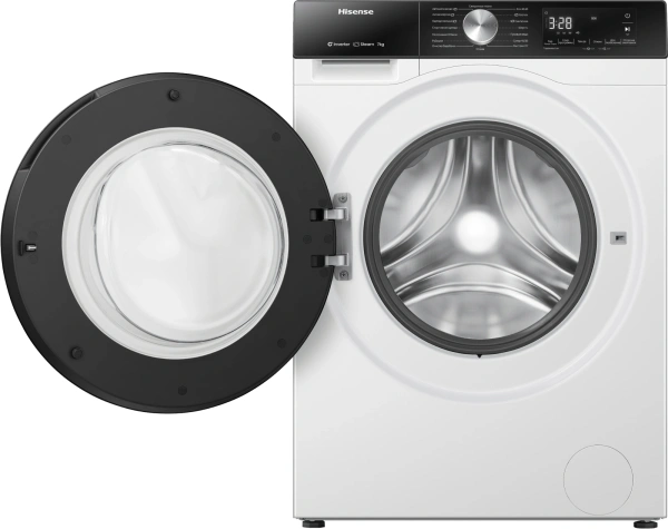 Стиральная машина Hisense WF3S7021BW2 класс: A загр.фронтальная макс.:7кг белый инвертер
