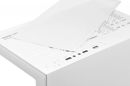 Корпус Formula Crystal Z1 белый без БП ATX 3x120mm 2xUSB2.0 1xUSB3.0 audio bott PSU