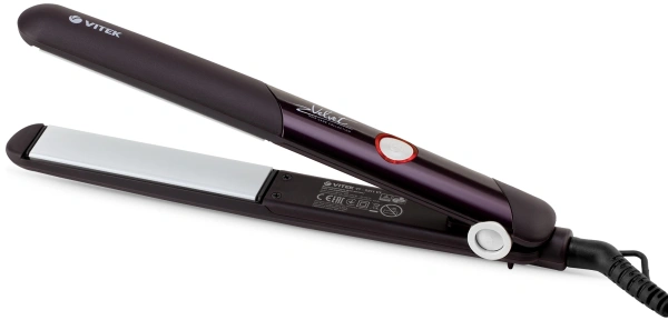 Выпрямитель Vitek VT-2311 42Вт фиолетовый макс.темп.:200С покрытие:керамическое