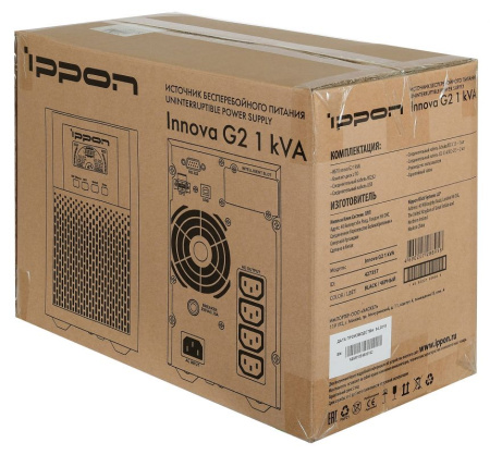 Источник бесперебойного питания Ippon Innova G2 1000 900Вт 1000ВА черный