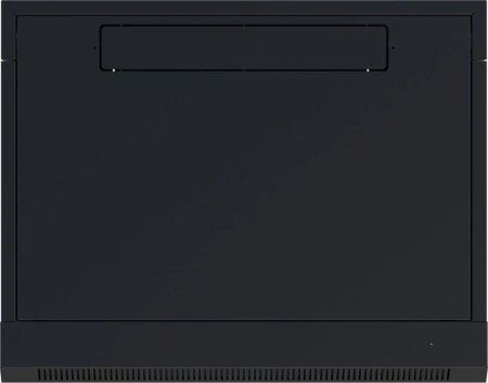 Шкаф коммутационный NTSS (NTSS-W12U6060GS-BL) настенный 12U 570x600мм пер.дв.стекл 60кг черный 27кг