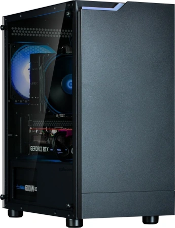 Корпус Zalman ZM-T4 Plus черный без БП mATX 6x120mm 1x140mm 1xUSB2.0 2xUSB3.0 audio bott PSU