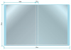 Папка с 20 прозр.вклад. Бюрократ Pastel PAST20BLUE A4 пластик 0.5мм торц.карм с бум. встав голубой